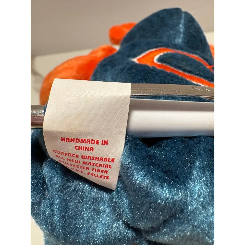 Chicago Bears Salvino's NFL Team 2000 Bammers Plush Bear Navy Orange Collectible